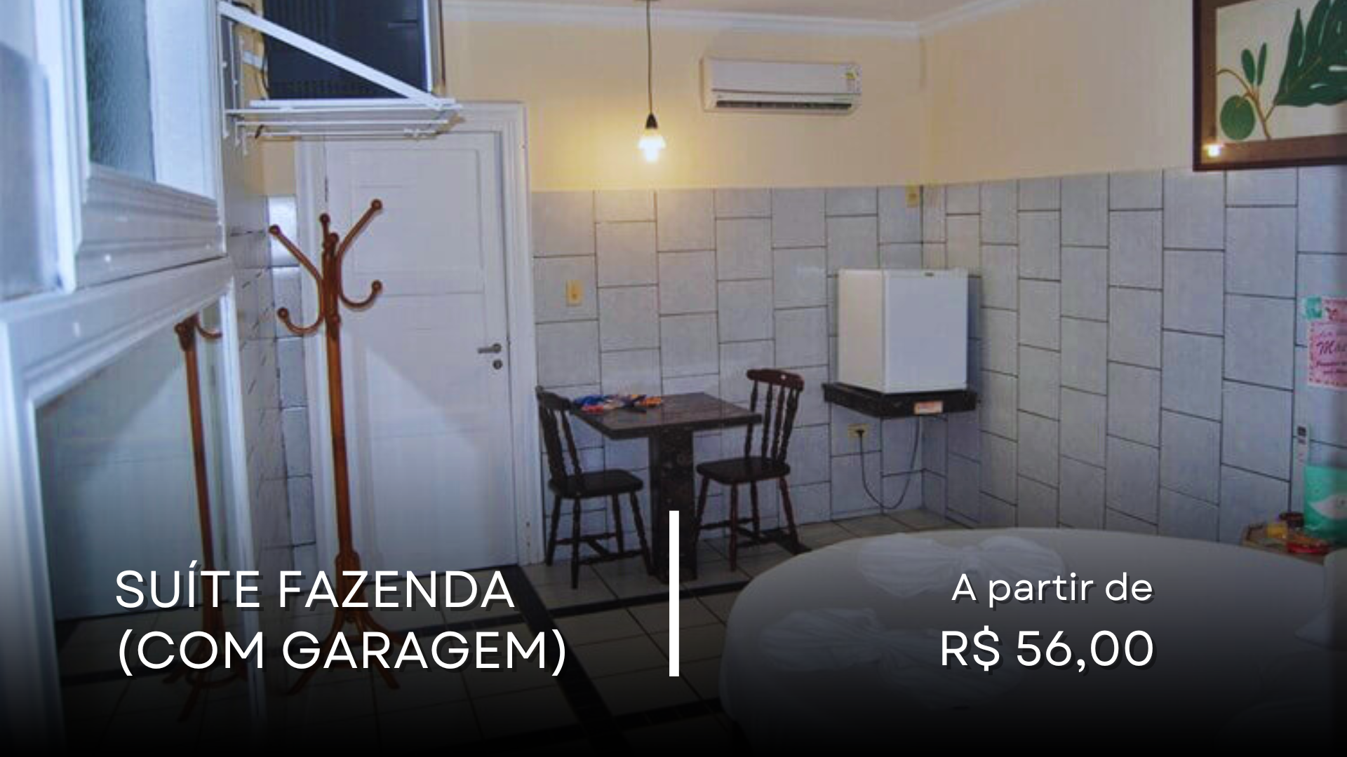 Suite Comum com Garagem